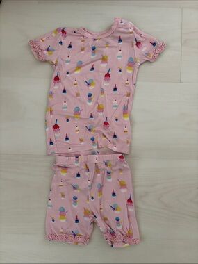 Magnetic Me Sundae Funday Print Pajama Set, 3T